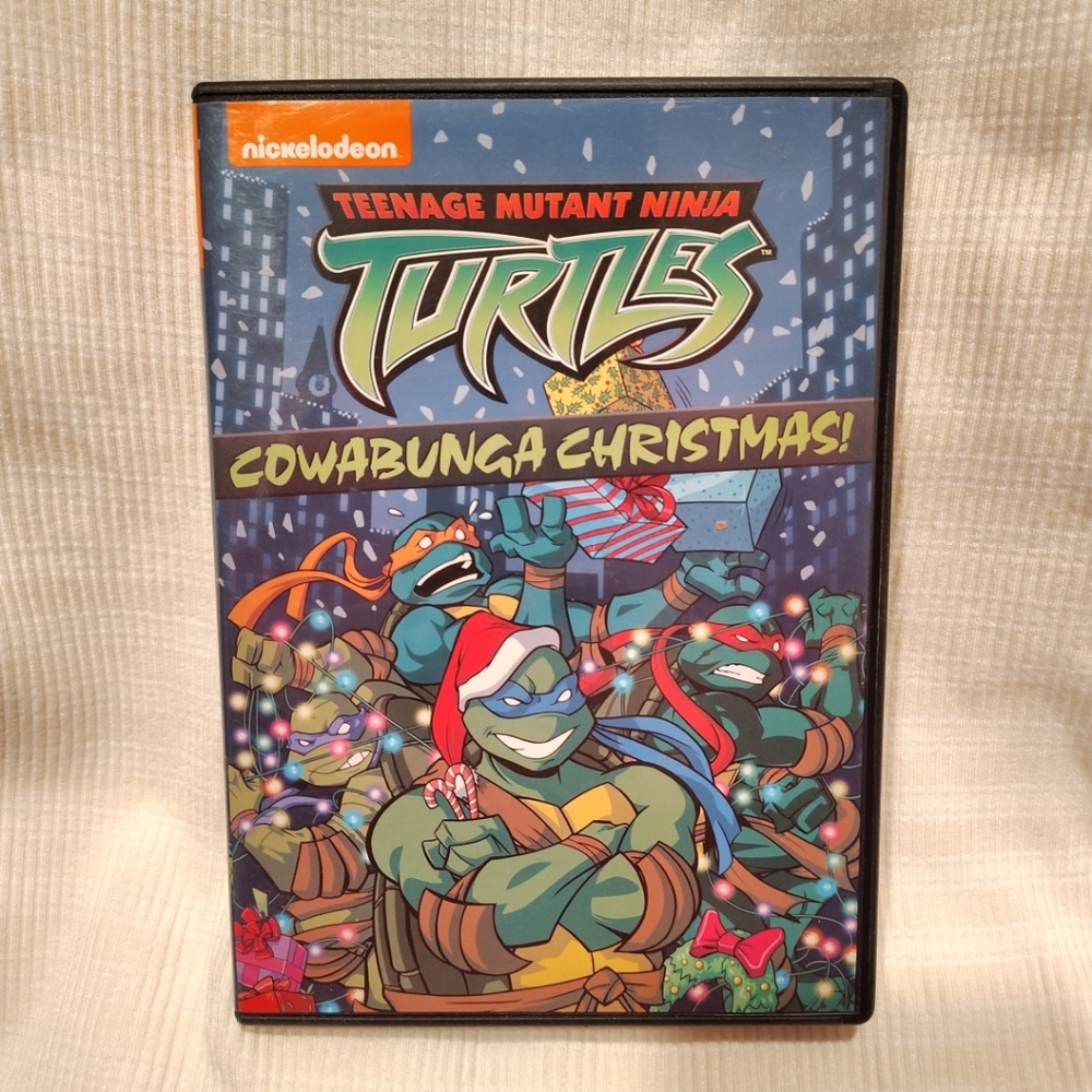 Nickelodeon Teenage Mutant Ninja Turtles Cowabunga Christmas DVD 2003 Movie